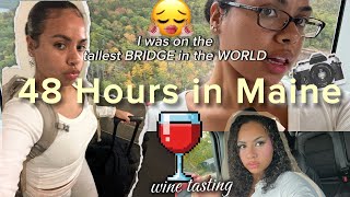 Information  I Only Had 48 Hours in Maine… So I Did THIS 🍷🌲 | Vineyard, Observatory & Exploring  Guide