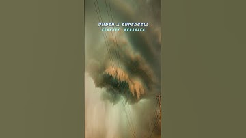 Storm Chasing 2023:  Under a Supercell #supercellcloud #supercellstorm  #severeweather