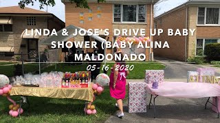 My Mom's Drive Up Baby Shower!! Quarantine 2020