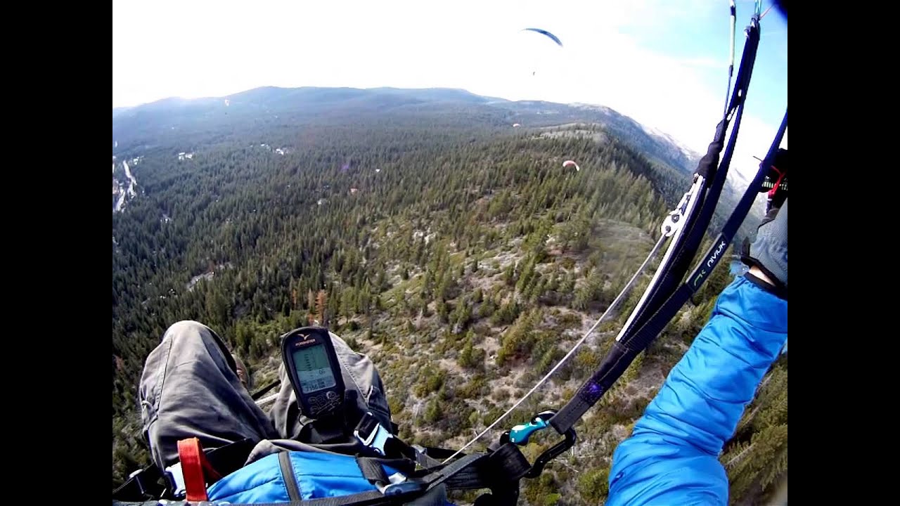 Paragliding California ,Lake Tahoe DayDreams 2015 YouTube
