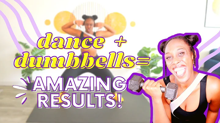 This Full Body DANCE & DUMBBELLS workout will help you get fit for summer (while AT HOME!)