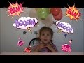 Лопаем шарики сюрпризы Хелло Китти. Bursting balloons surprise Hello Kitty.