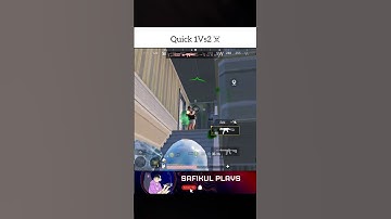 I Survived the Impossible 1v2 Challenge #shorts#gaming #bgmi