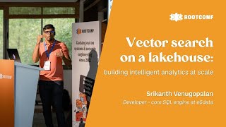 Building intelligent analytics at scale | Srikanth Venugopalan, Developer core SQL engine at e6data