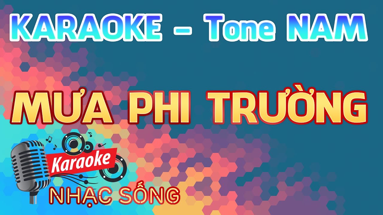 Mưa Phi Trường Karaoke - Tone Nam - Karaoke Nhạc Sống Sóc Trăng