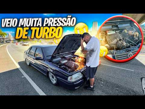 ACABOU COM O MOTOR DO SANTANA TURBO 😭