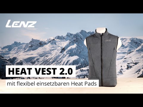 Lenz heat vest 2.0 mit flexiblen Heizelementen
