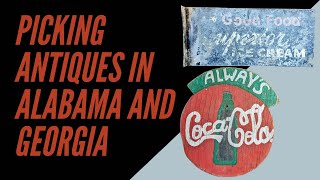 Searching Georgia and Alabama Antique Malls For Items to Resell at a Profit