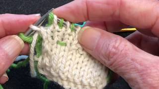 Fixing Mistakes in Double Knitting