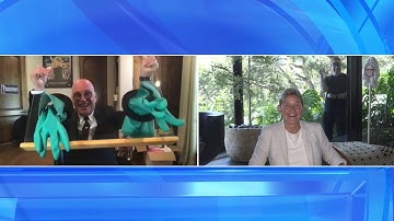 Howie Mandel Climbs a Tree to See His Grandkids