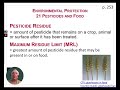 PVCC Chapter 21 Pesticides and Food