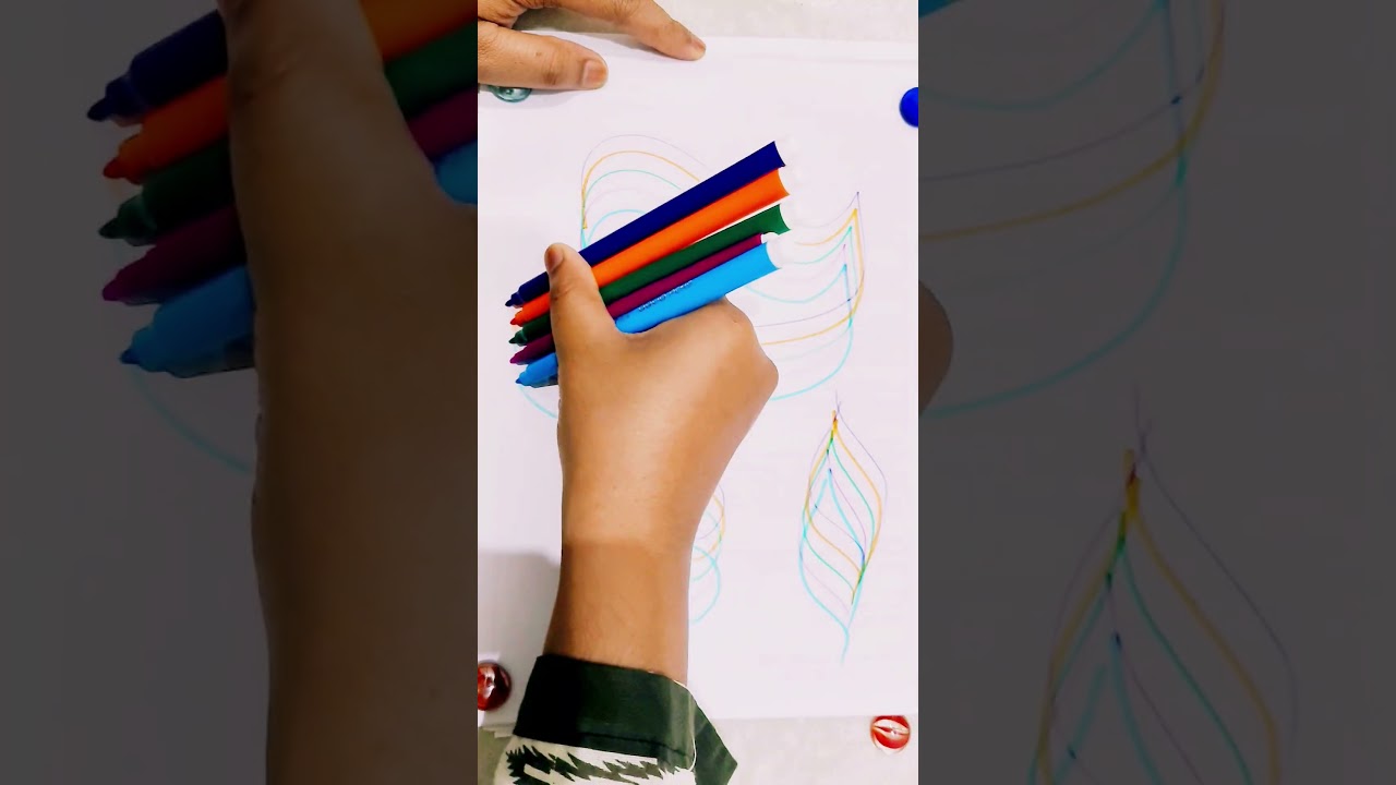 😱😱Unique stylish Arabic Calligraphy #shortsfeed #calligraphy