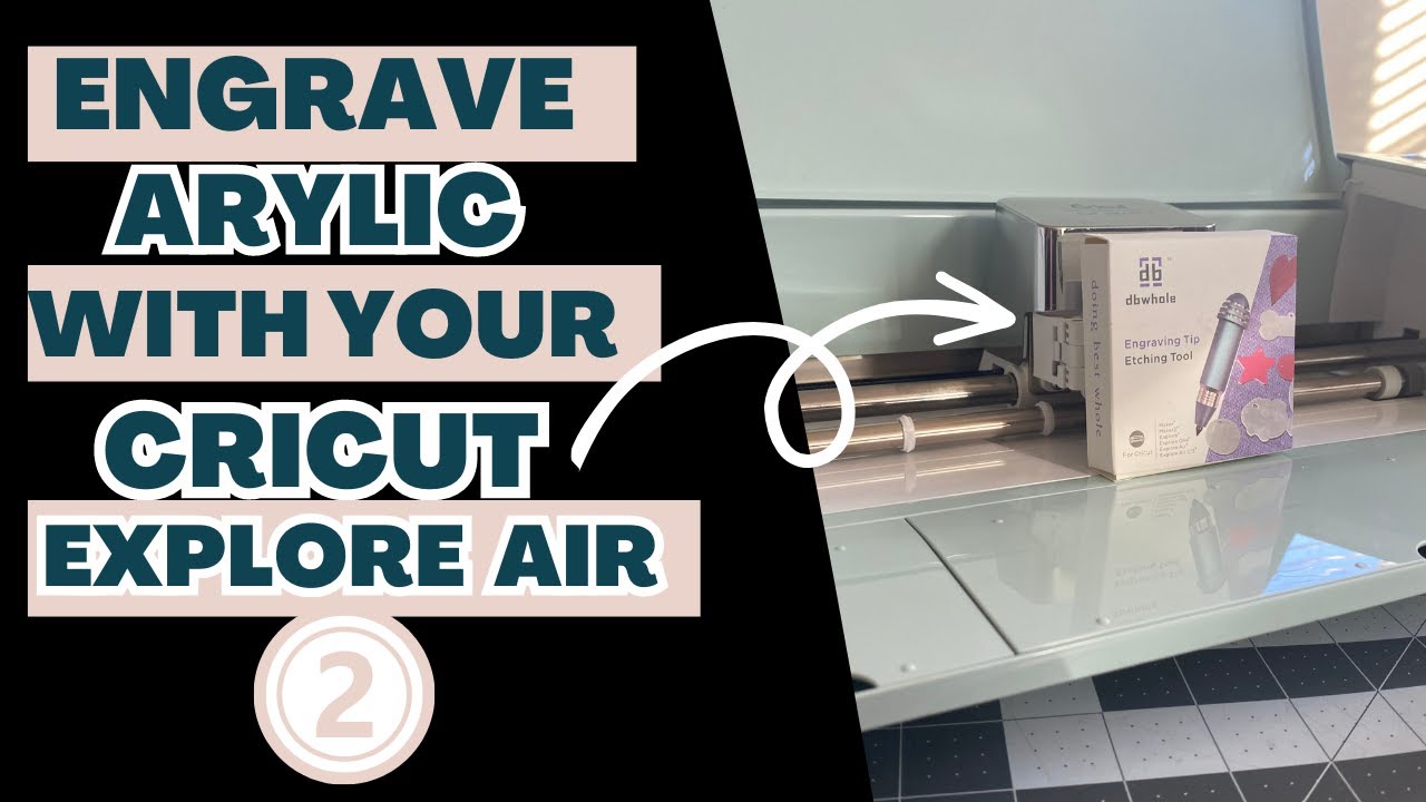 Engrave with Cricut-How To Engrave With Cricut Explore Air 2