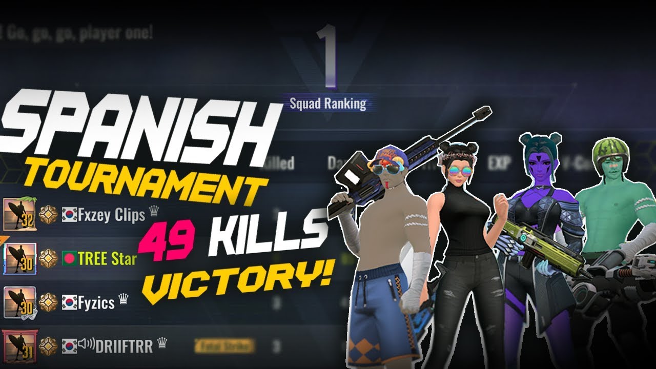 Winning Cyber Hunter Spanish tournament with 49 kills as team! - YouTube