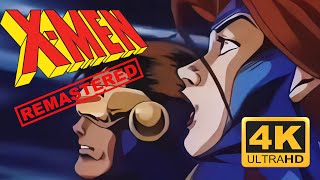 X-MEN (TV series) 1994 Japanese Opening 4K (Remastered with Neural Network AI)