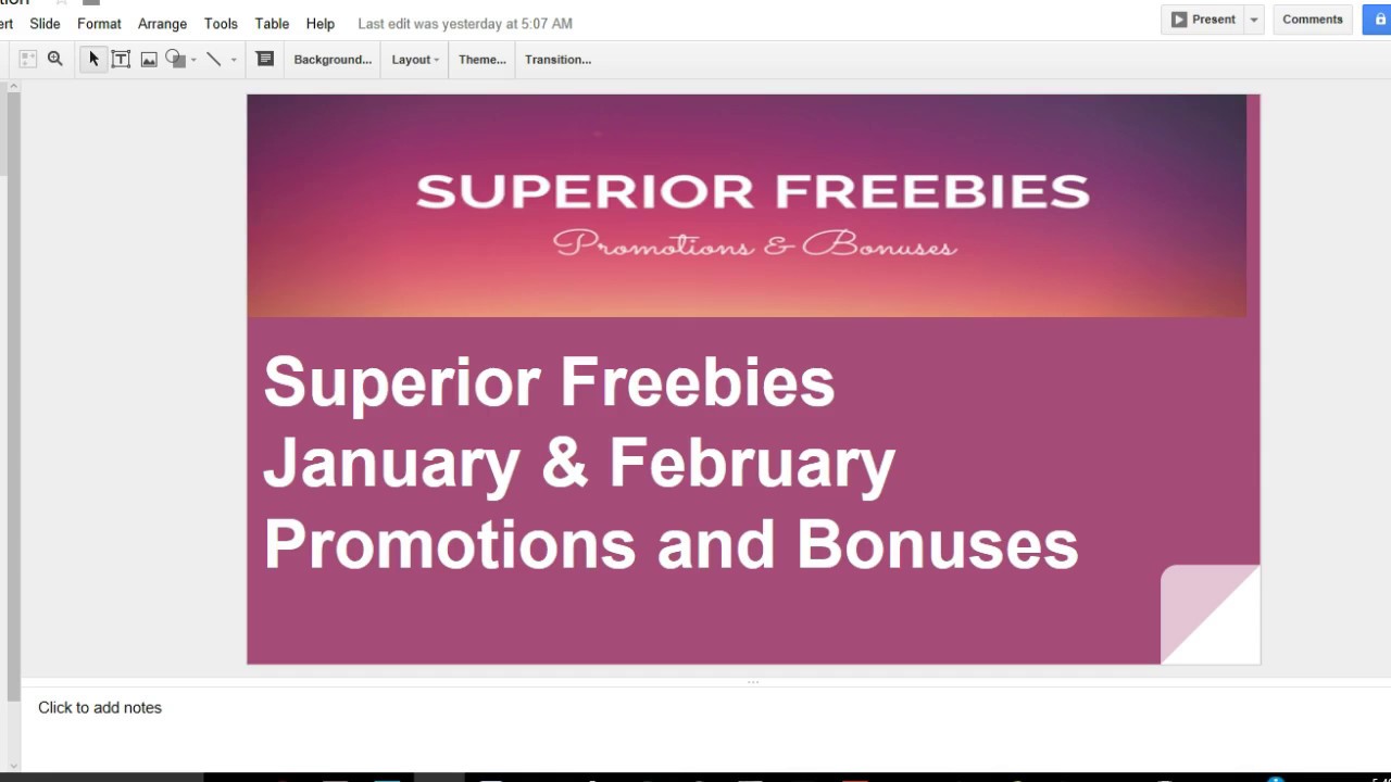 Superior Freebies- Superior Freebies Promotion & Bonuses