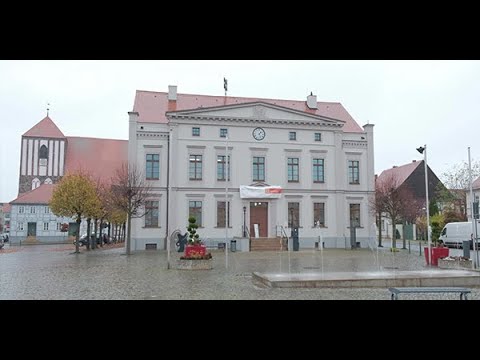 Wusterhausen/Dosse im Jahr 1996 - Kleine Stadt am Klempowsee 7 Jahre nach der friedl. Revolution`89!