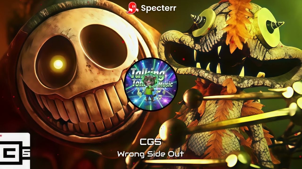 CG5 - Wrong Side Out (Official Visualizer) | TalkingTomMusic x