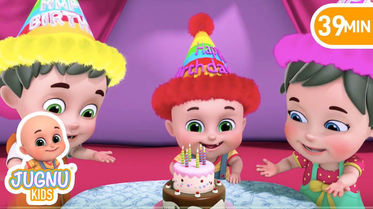    Birthday Song   Bengali Rhymes for Children  Jugnu Kids Bangla