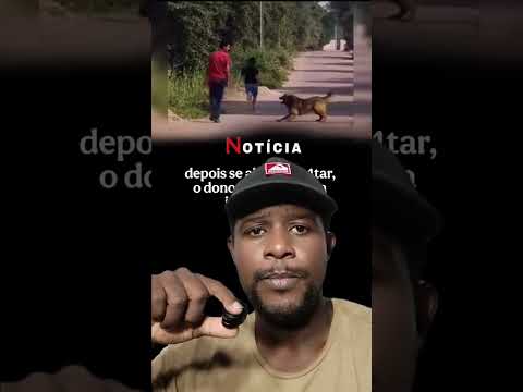 CACHORRO PARTE PRA CIMA MAS REAÇÃO DE GAROTO IMPRESSIONA