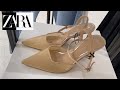 Zara shoes zara february 2024 gazingpearl life gazingpearllife fashion zarahaul zara