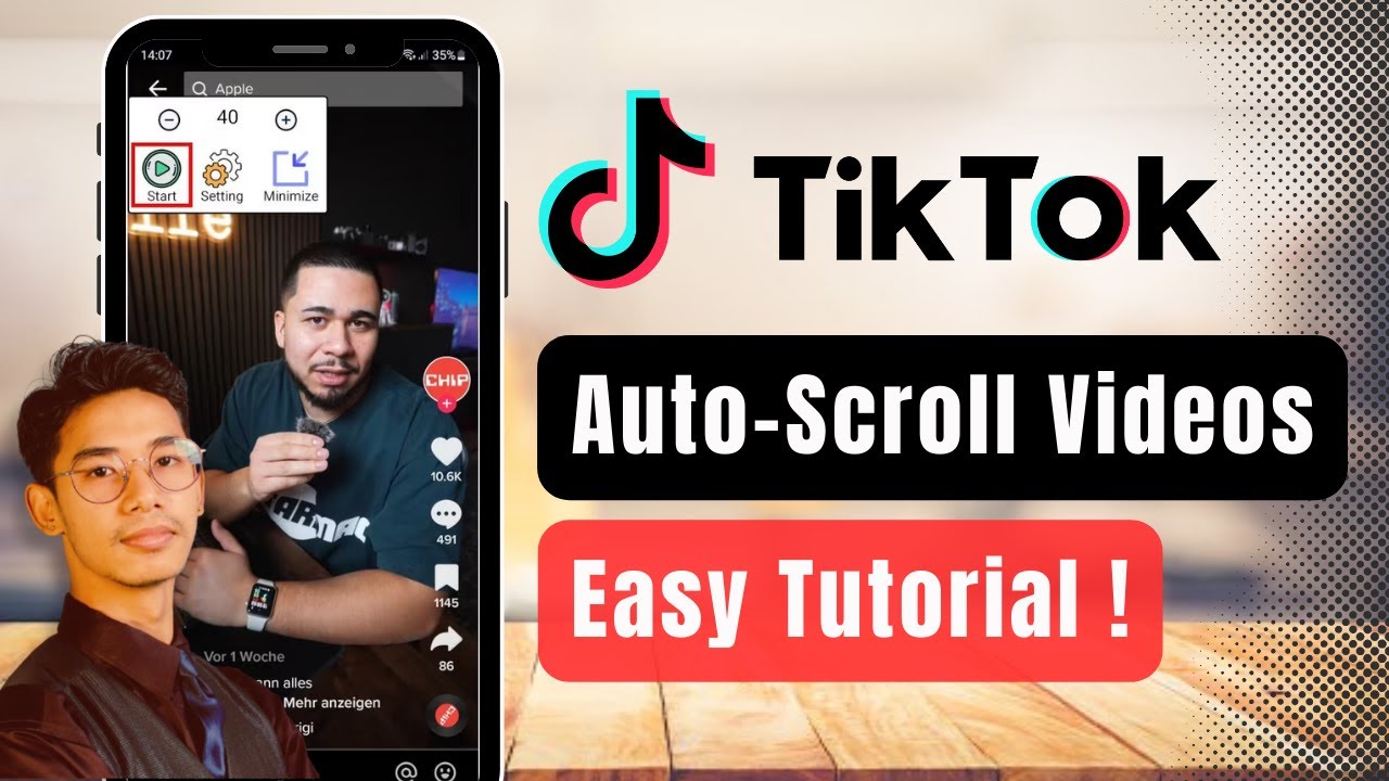 How to Auto Scroll on TikTok ! - YouTube