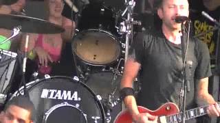 Rise Against - Prayer of the Refugee (warped tour 2012 auburn hills, mi)