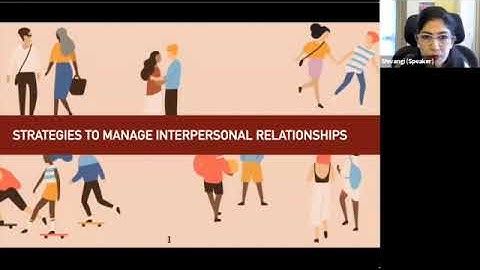 Managing Interpersonal Relationships