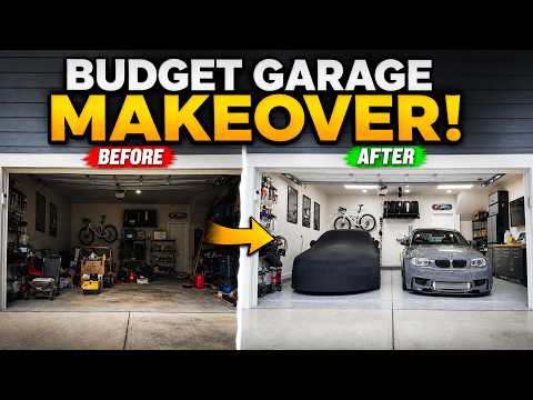 I Built My Dream Garage On a Budget.