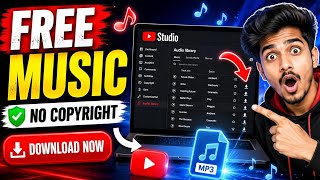 YouTube Studio Se Free Background Music Kaise Download Kare? 🎵 100% Copyright Free Music 2026