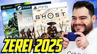 TODOS os JOGOS que EU ZEREI em 2025! - Sidão Do Game screenshot 1