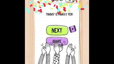 Brain Test: Tricky Puzzles Level 45 Walkthrough Solution Answers Solved