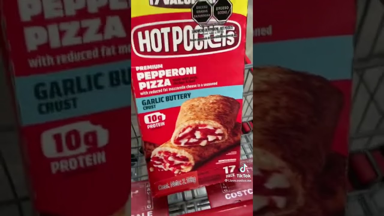 Hot Pockets de pepperoni en Costco YouTube