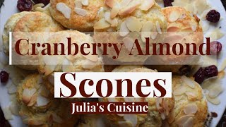 Cranberry Almond Scones