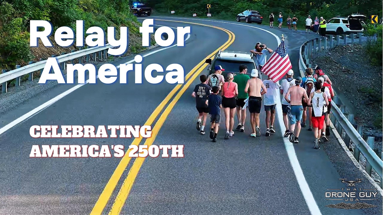 Relay for America 250th in Mineral County West Virginia and Cumberland Maryland