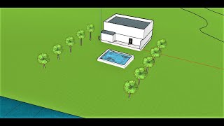SketchUp Pro 16, Sandbox, Topography, Landscaping