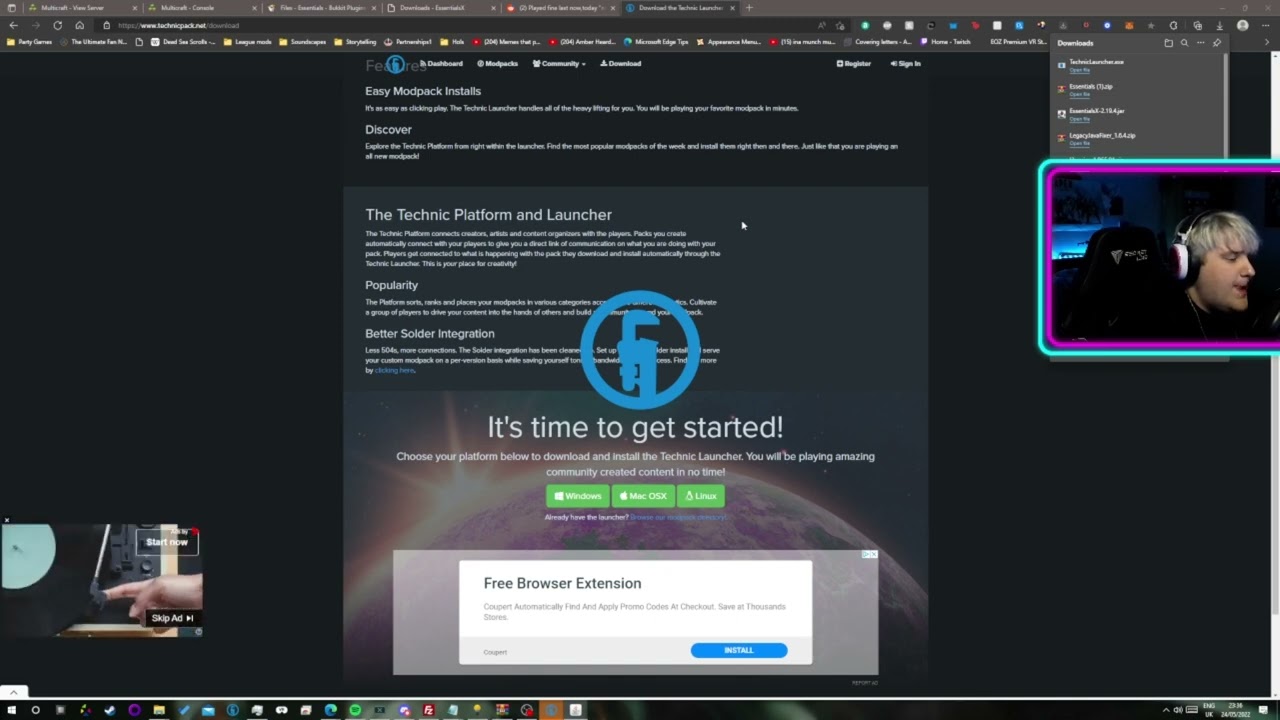 How to download test pack please ignore 1.6.4 technic