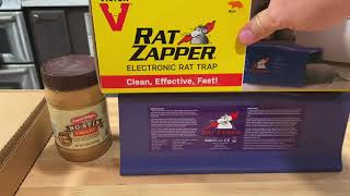 Review of a Victor Rat Zapper RZC001-4 Classic Rat Trap #RatZapper #Pests #Victor