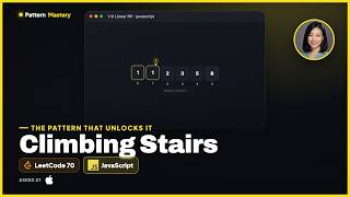 Climbing Stairs - LeetCode 70 | 1-D Linear DP (JavaScript)