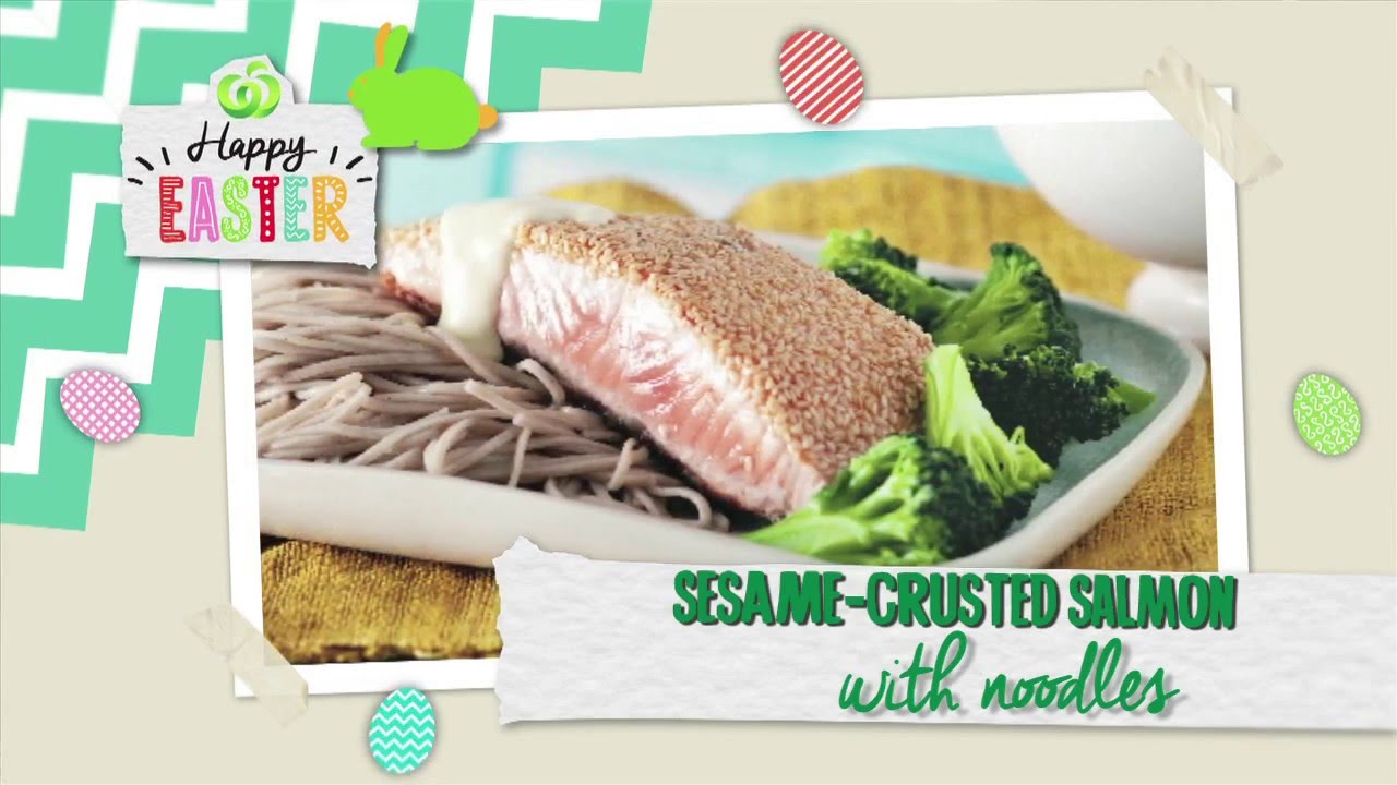 shopdisney Sesame Crusted Salmon | Woolworths