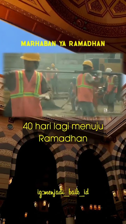 40 hari lagi menuju Ramadhan 😊 #ramadan #ramadhan #ramadhan2023 #sahur #tarawih #puasa #islamic