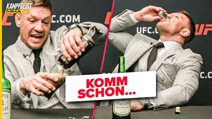 Fans ENTTÄUSCHT von Conor McGregor! Er kann NICHT AUFHÖREN