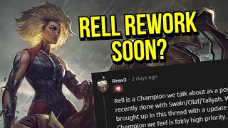 Rell Rework Confirmed? League Of Legends