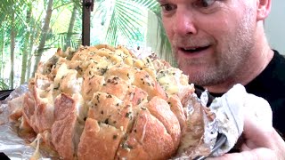 HOW TO MAKE GARLIC BREAD / PULL APART CRACK BREAD   Greg's Kitchen