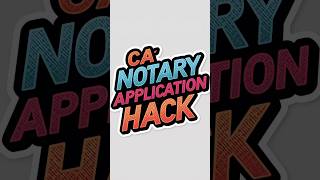 New California Notary Tip: Save Time When Filling Out Your Stamp Name ✅