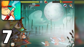 Swamp Attack - Gameplay Walkthrough Part 7 - Episode 2: Levels 4-6 Completed (iOS, Android)
