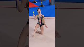 Elina Bigulzhayeva - Kazakhstan rhythmic gymnastic - ginástica гимнастический gimnastică व्यायाम 体操