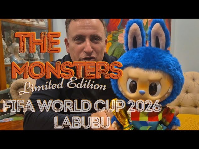 週末セールTHE MONSTERS FIFA WORLD CUP 2026 The Monsters Labubu FIFA World Cup 2026 Limited Edition Unboxing