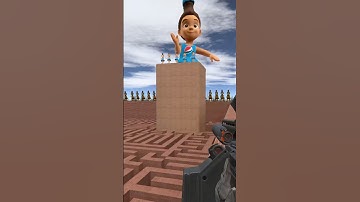 Zombie And Pepsini Ballerina In Maze