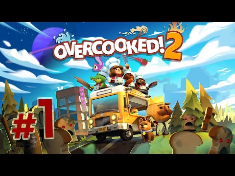 " 😍 👨‍🍳 أوفر كوكد 2 " لعبة طبخ جماعية رهيبة وممتعة | Overcooked 2